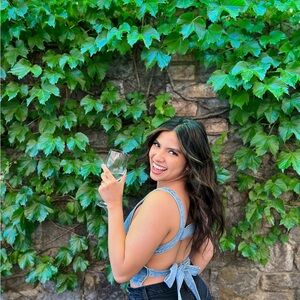 Denim Zara Top